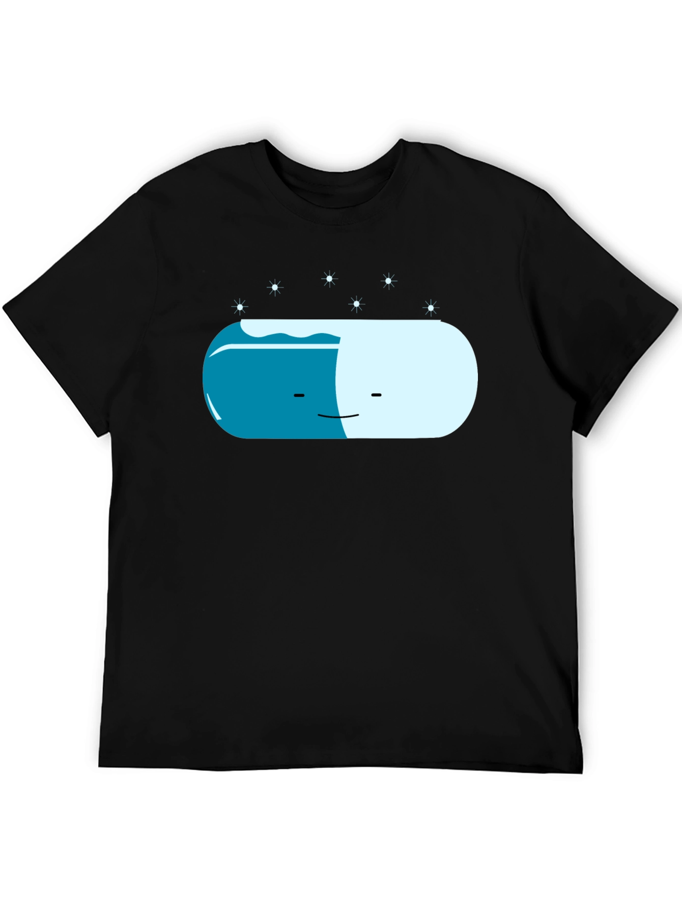 Chill Pill Graphic Tee - Relaxed Style