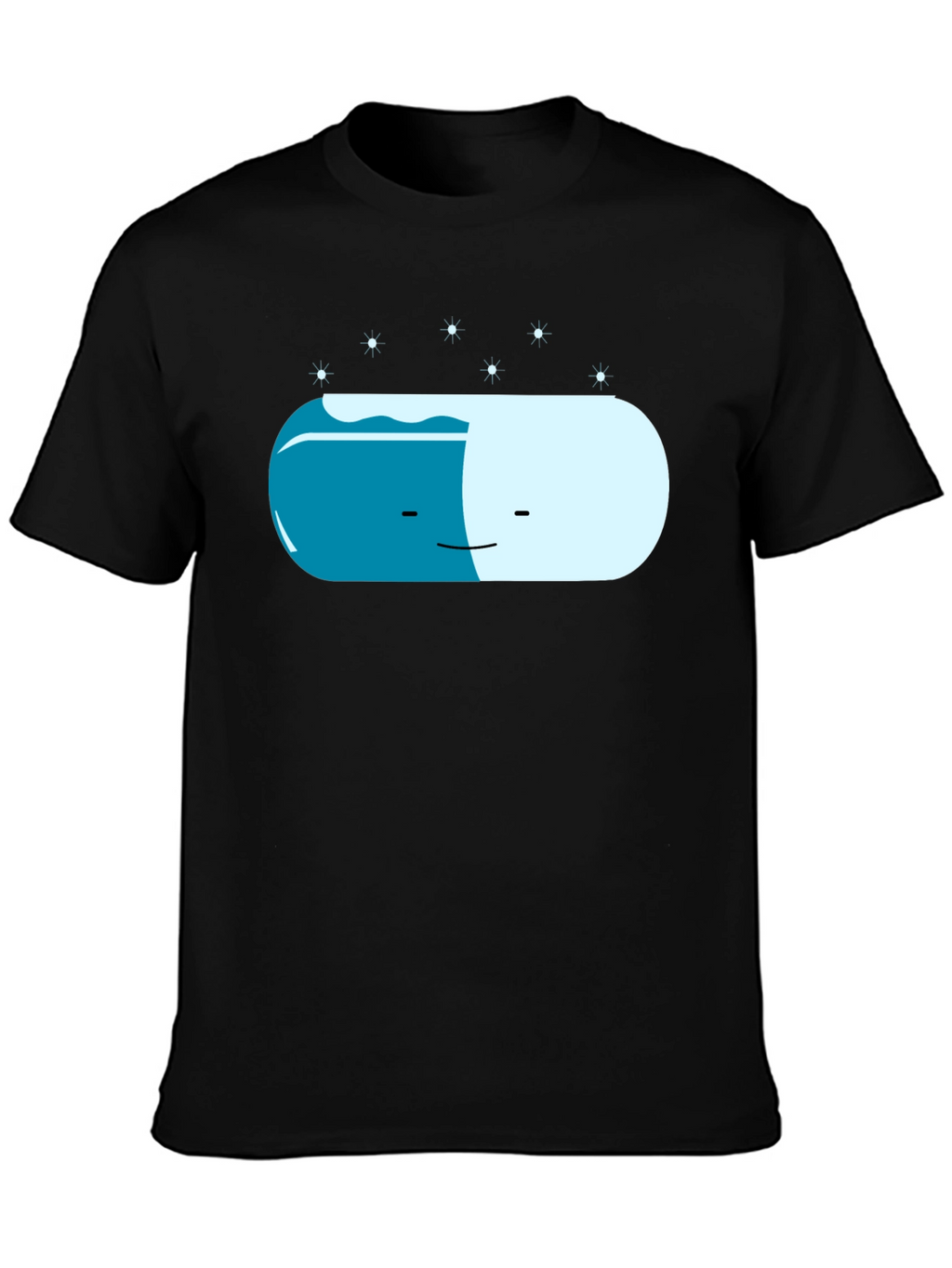 Chill Pill Graphic Tee - Relaxed Style