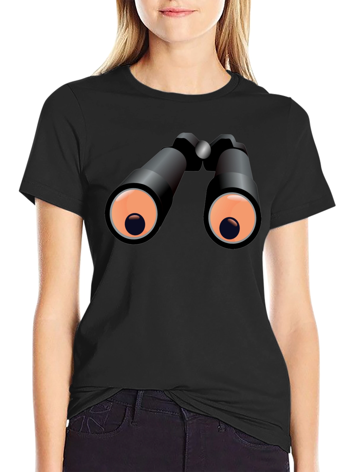 Binoculars Graphic Tee - See the World!