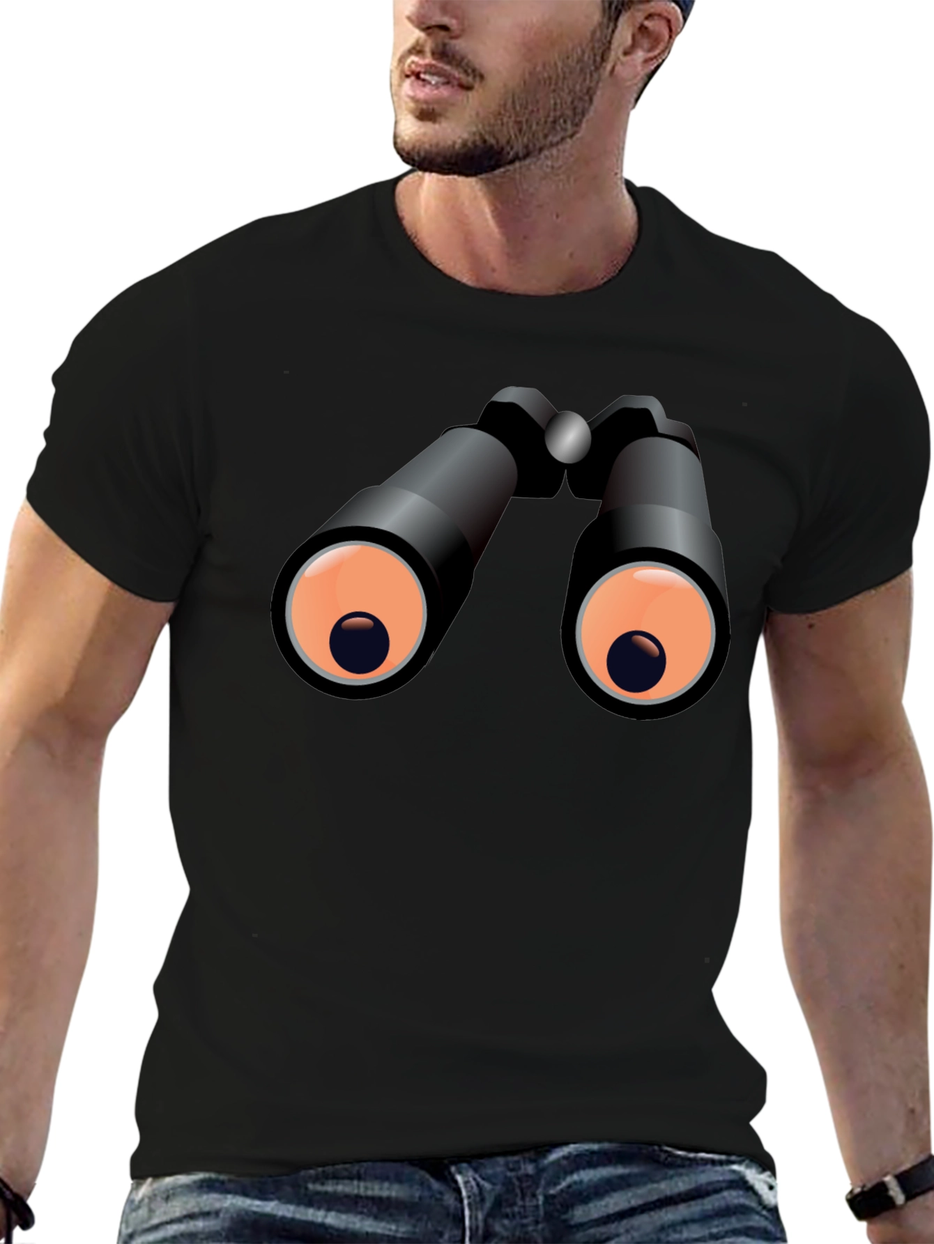 Binoculars Graphic Tee - See the World!