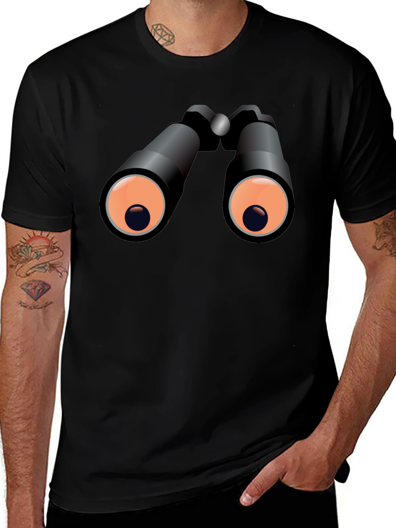 Binoculars Graphic Tee - See the World!