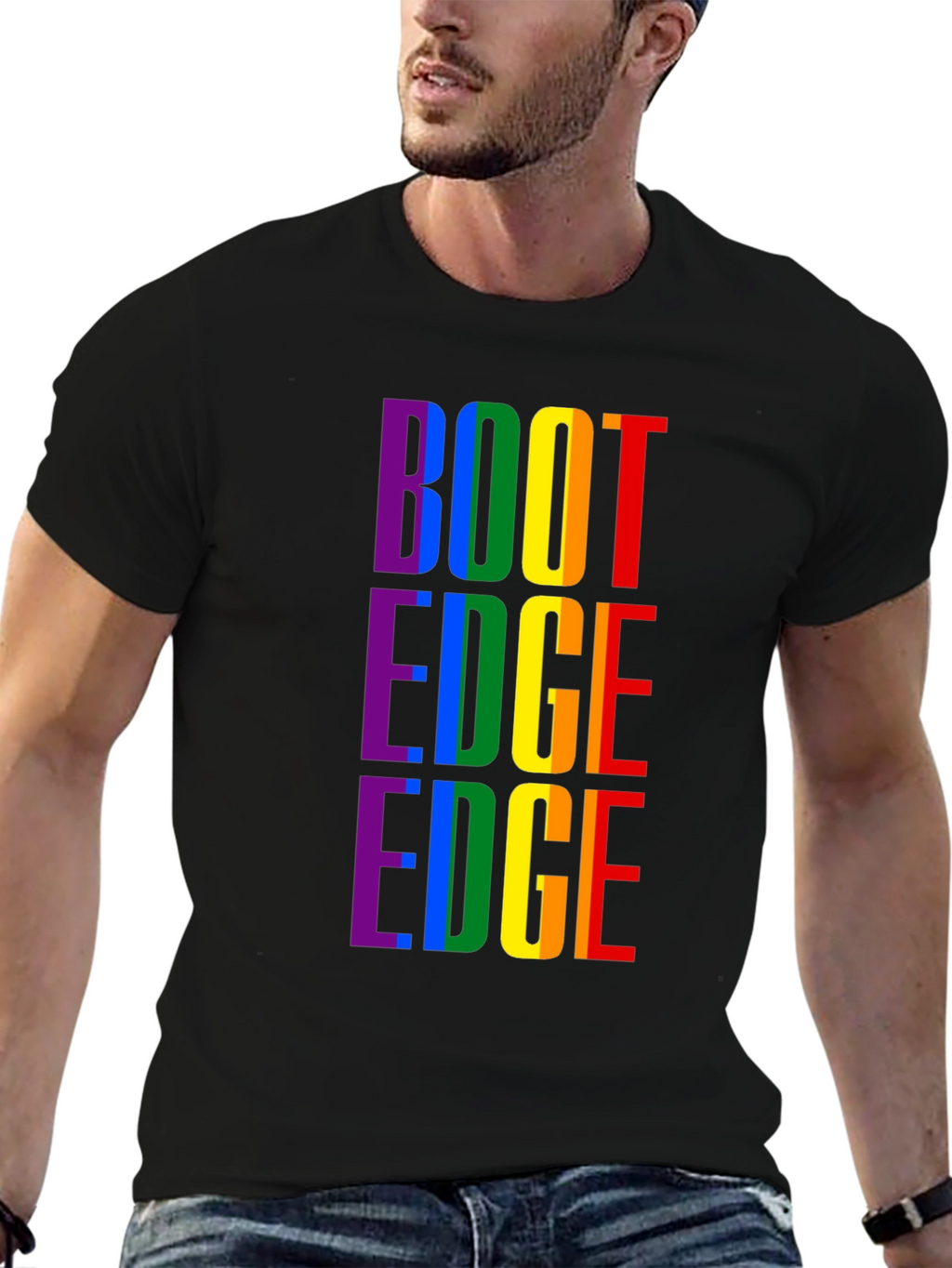 Rainbow BOOT EDGE EDGE Pride T-Shirt