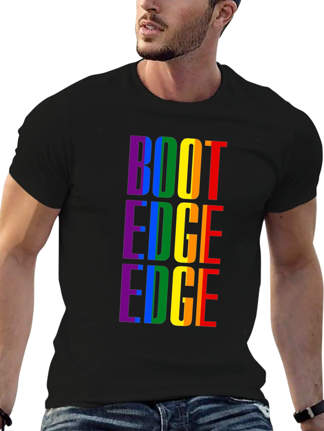 Rainbow BOOT EDGE EDGE Pride T-Shirt