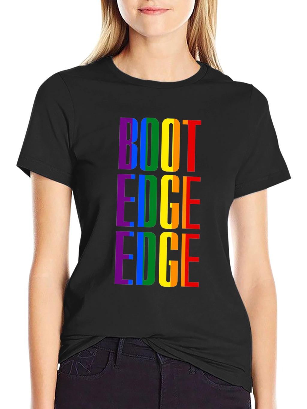 Rainbow BOOT EDGE EDGE Pride T-Shirt