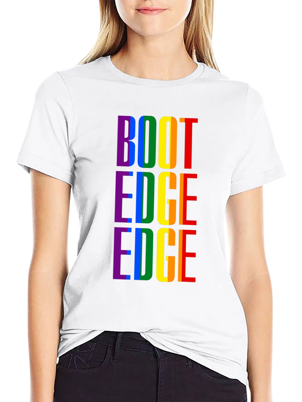 Rainbow BOOT EDGE EDGE Pride T-Shirt