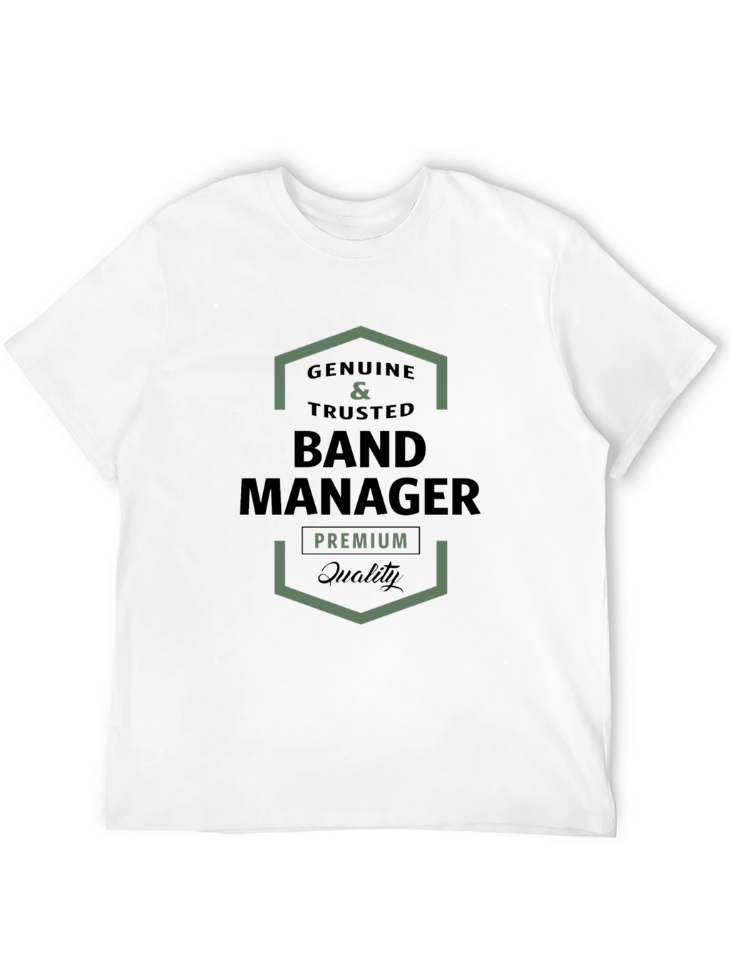 Genuine Band Manager Black T-Shirt