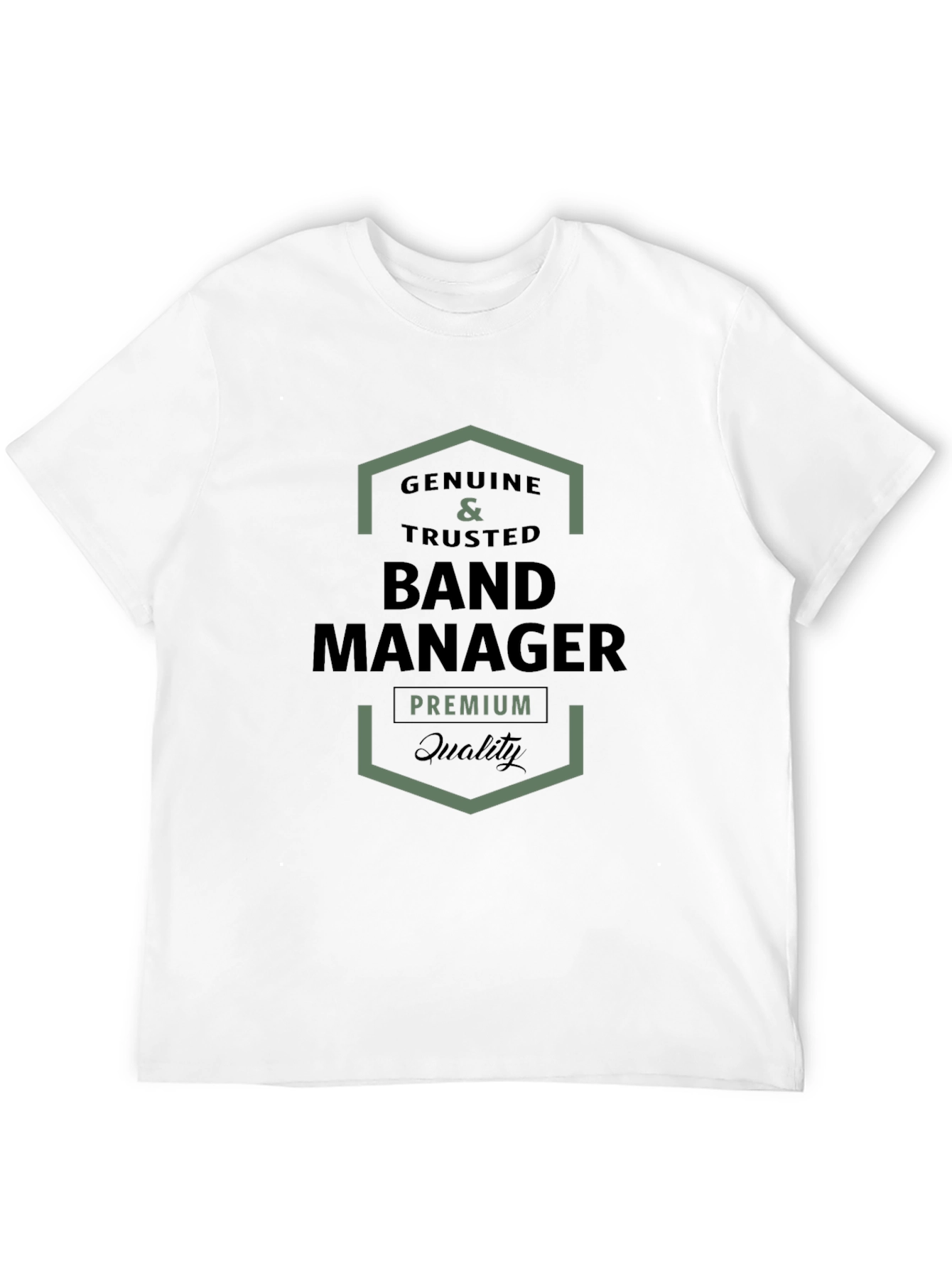 Genuine Band Manager Black T-Shirt