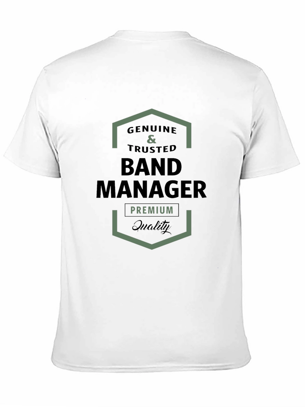 Genuine Band Manager Black T-Shirt