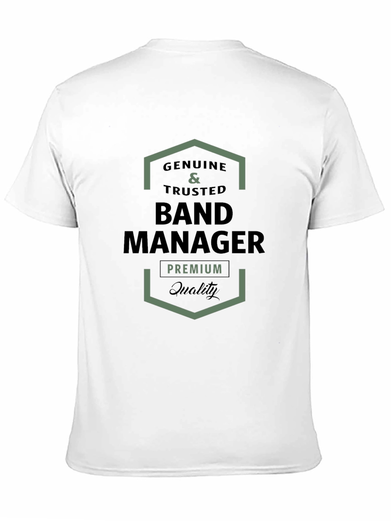 Genuine Band Manager Black T-Shirt