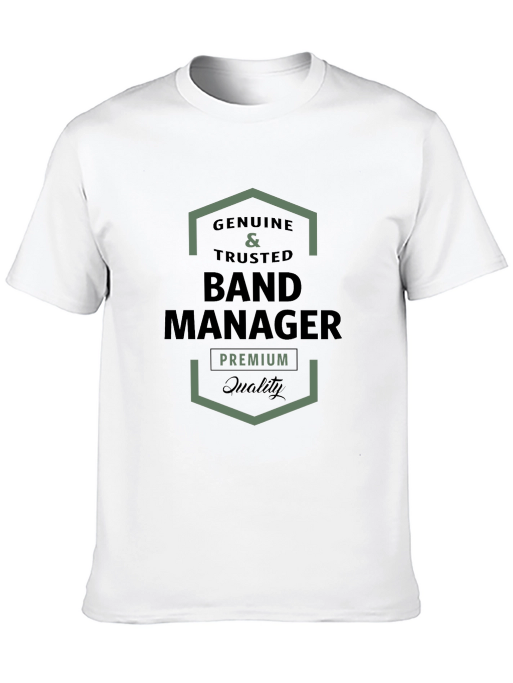 Genuine Band Manager Black T-Shirt