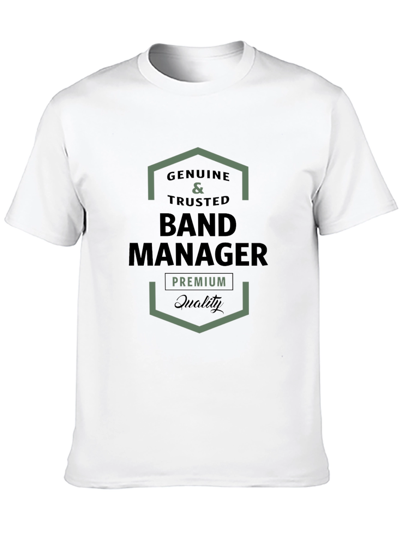 Genuine Band Manager Black T-Shirt