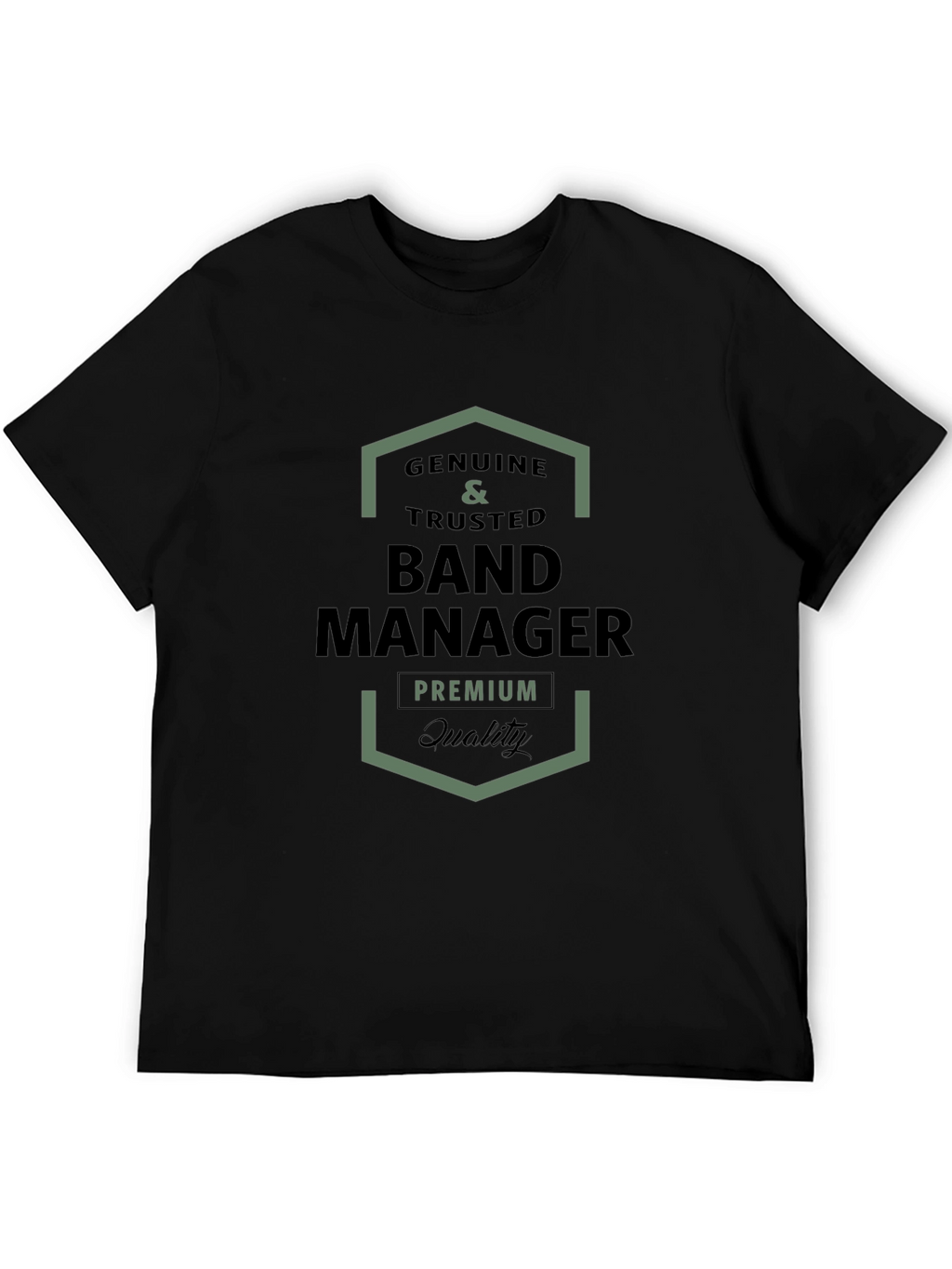 Genuine Band Manager Black T-Shirt
