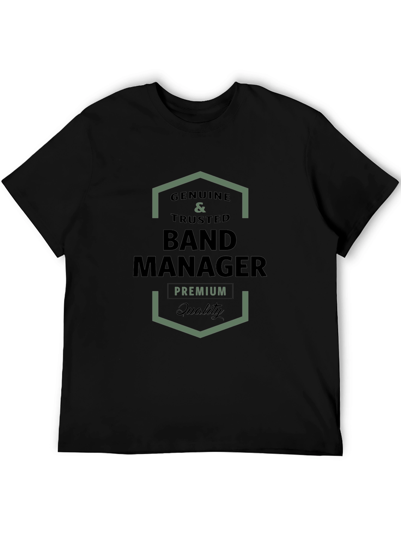 Genuine Band Manager Black T-Shirt