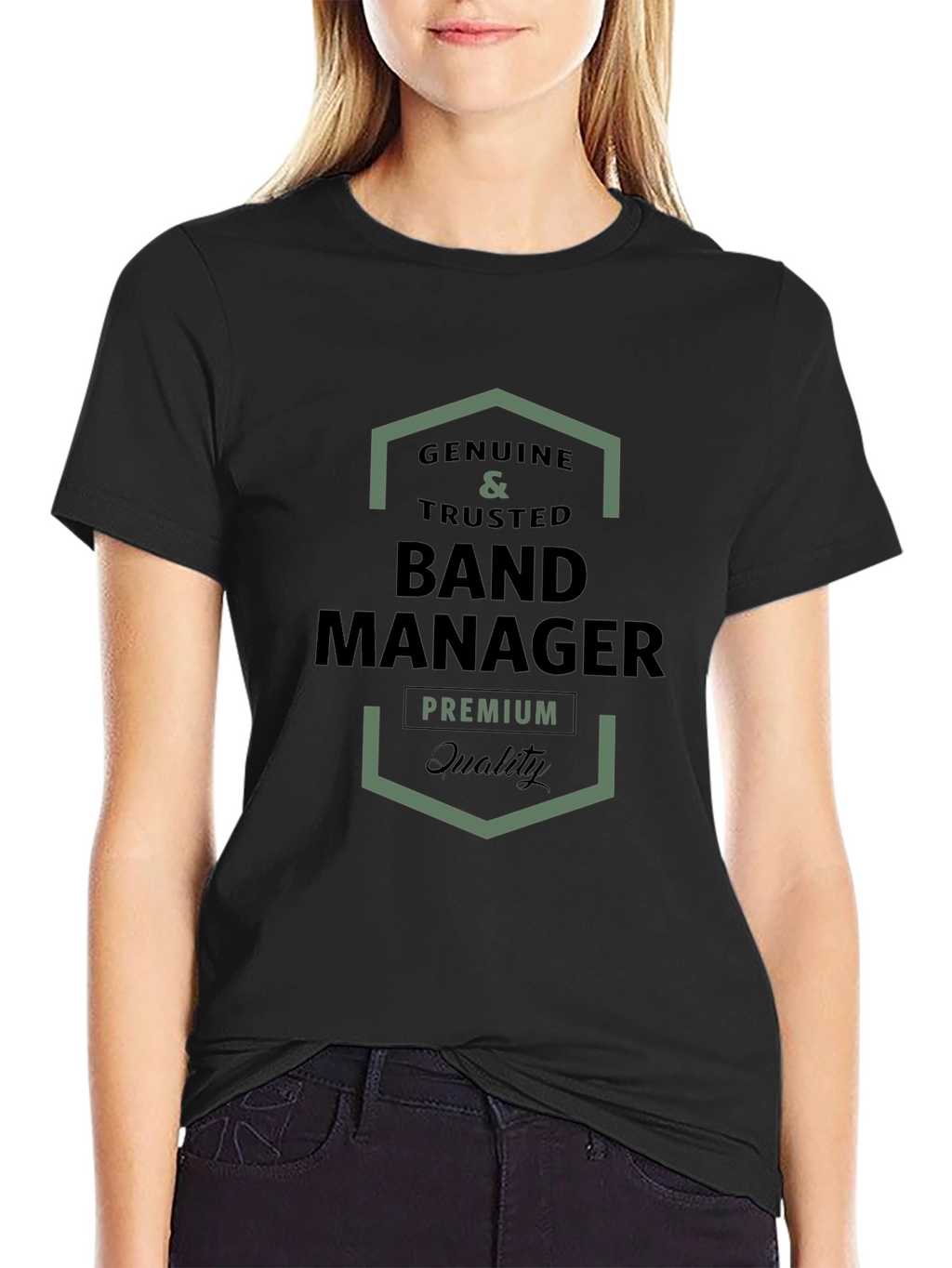 Genuine Band Manager Black T-Shirt