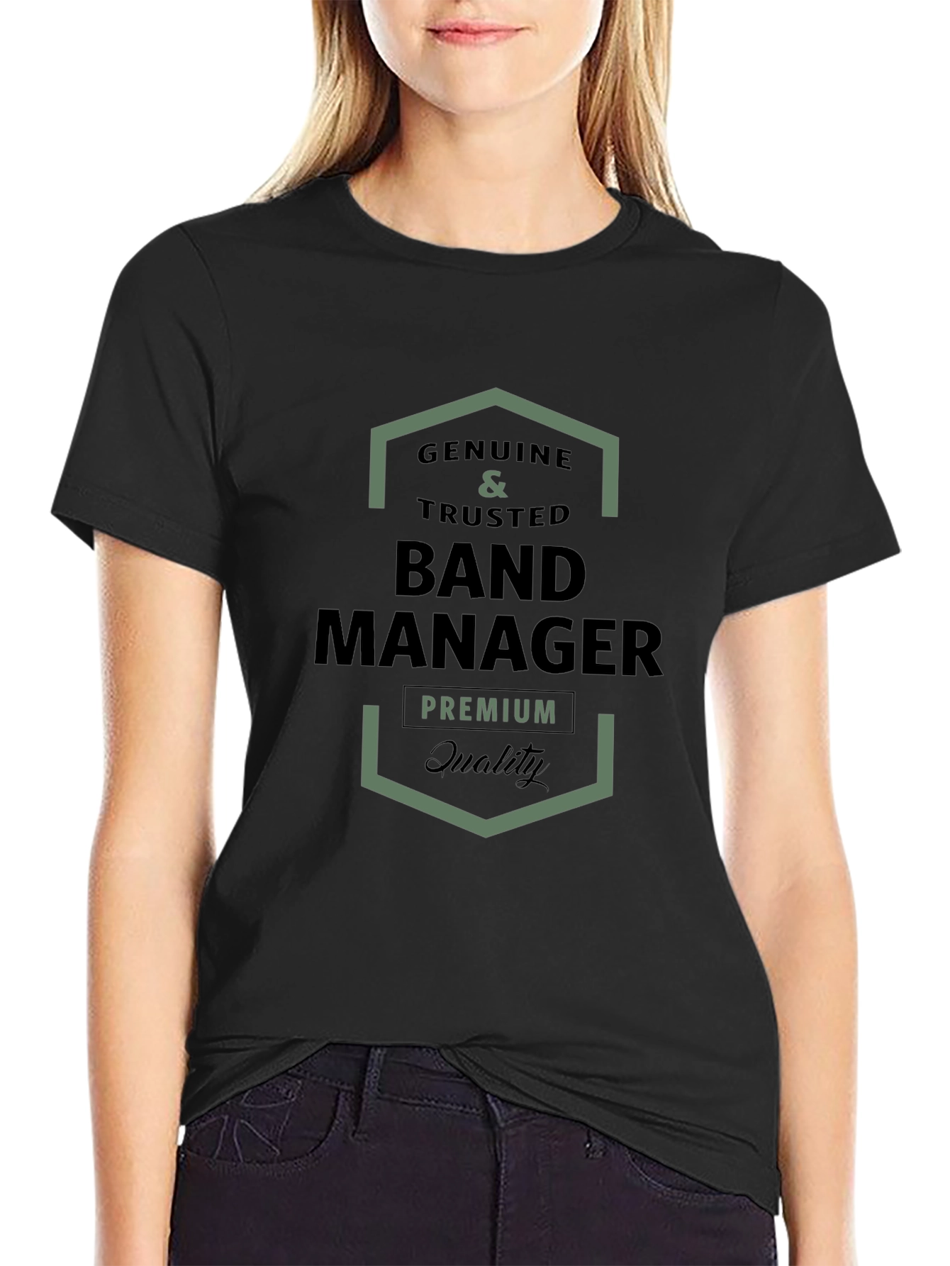 Genuine Band Manager Black T-Shirt