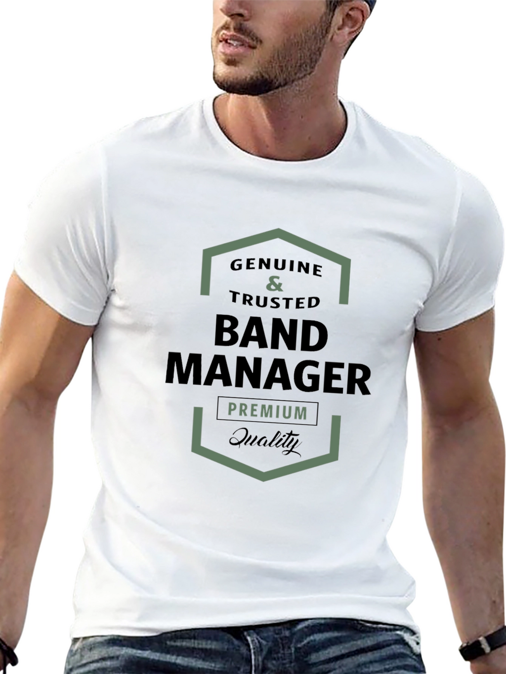 Genuine Band Manager Black T-Shirt