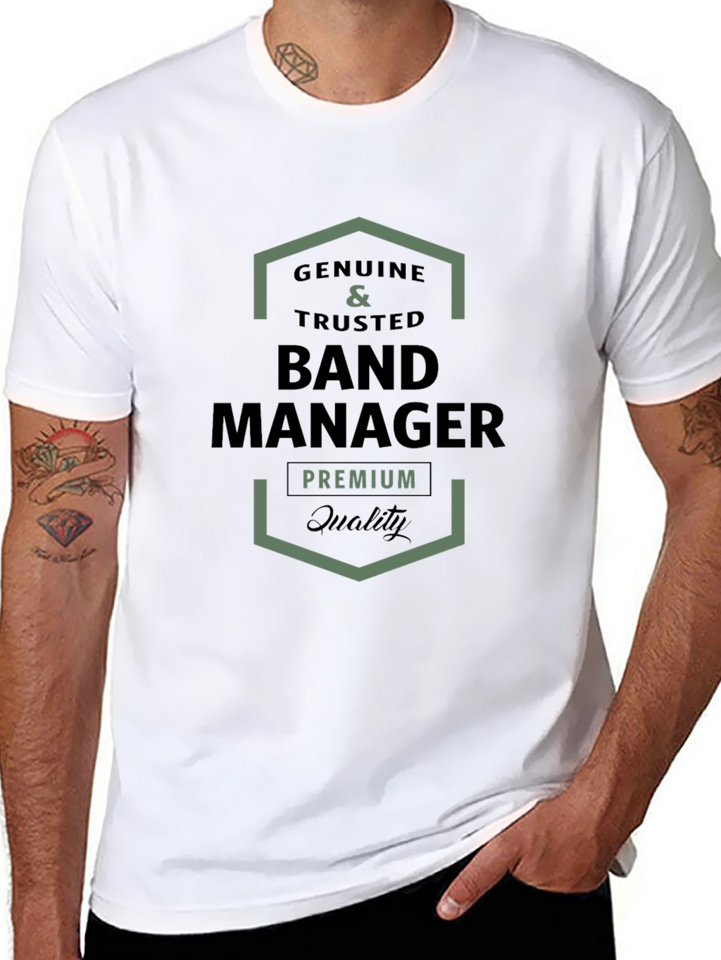 Genuine Band Manager Black T-Shirt