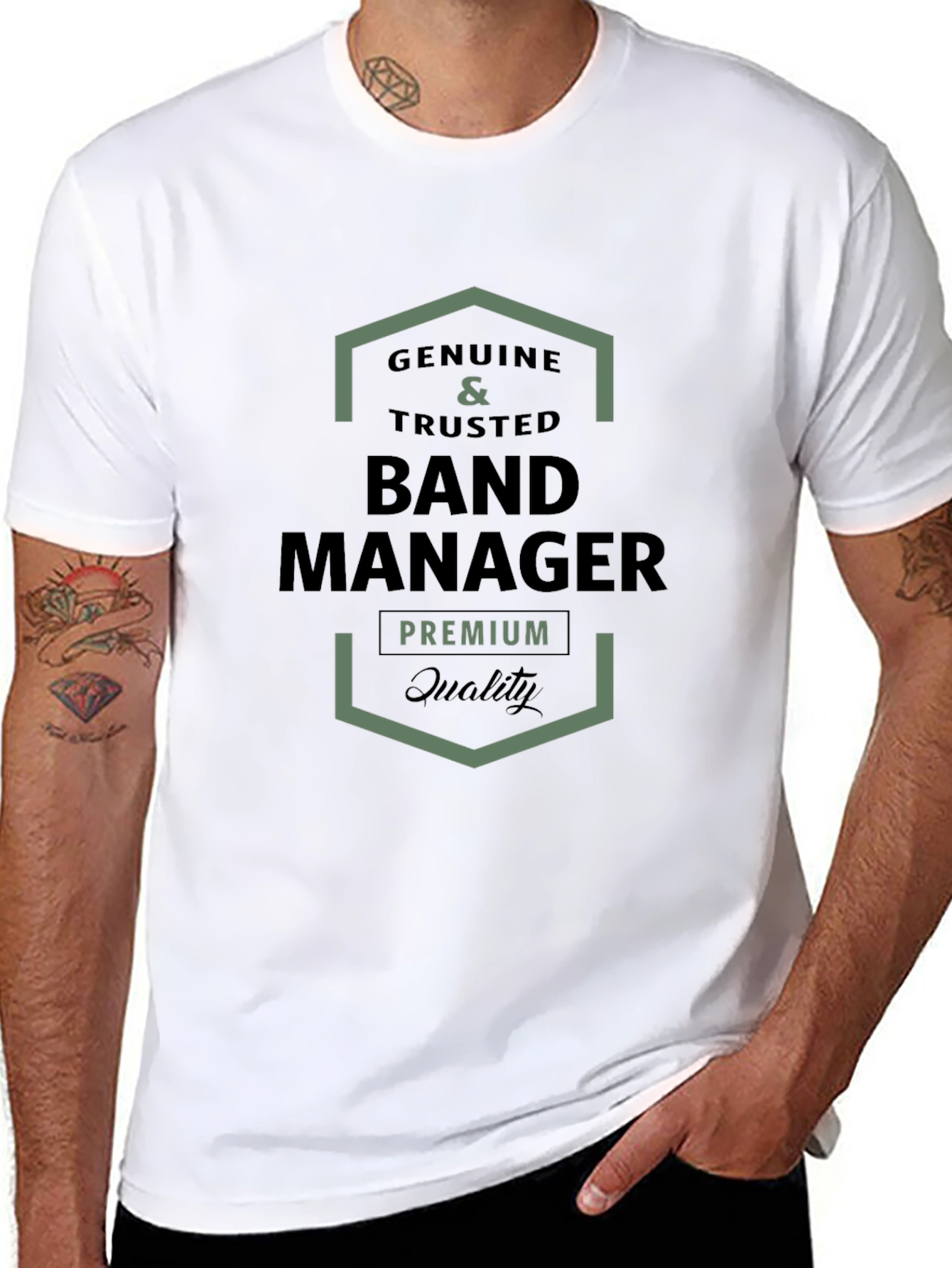 Genuine Band Manager Black T-Shirt