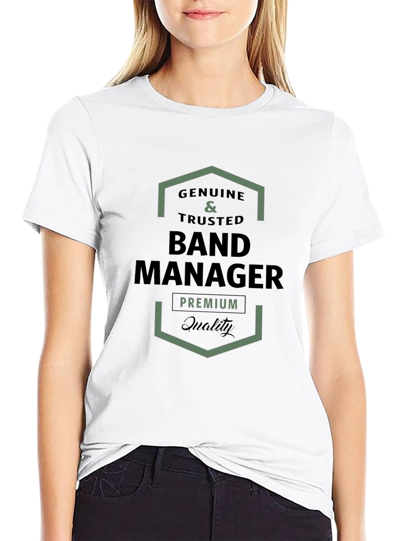 Genuine Band Manager Black T-Shirt