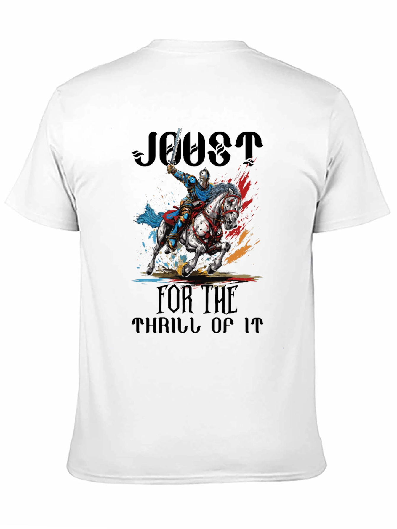 Knight Jousting T-Shirt - For the Thrill of It!