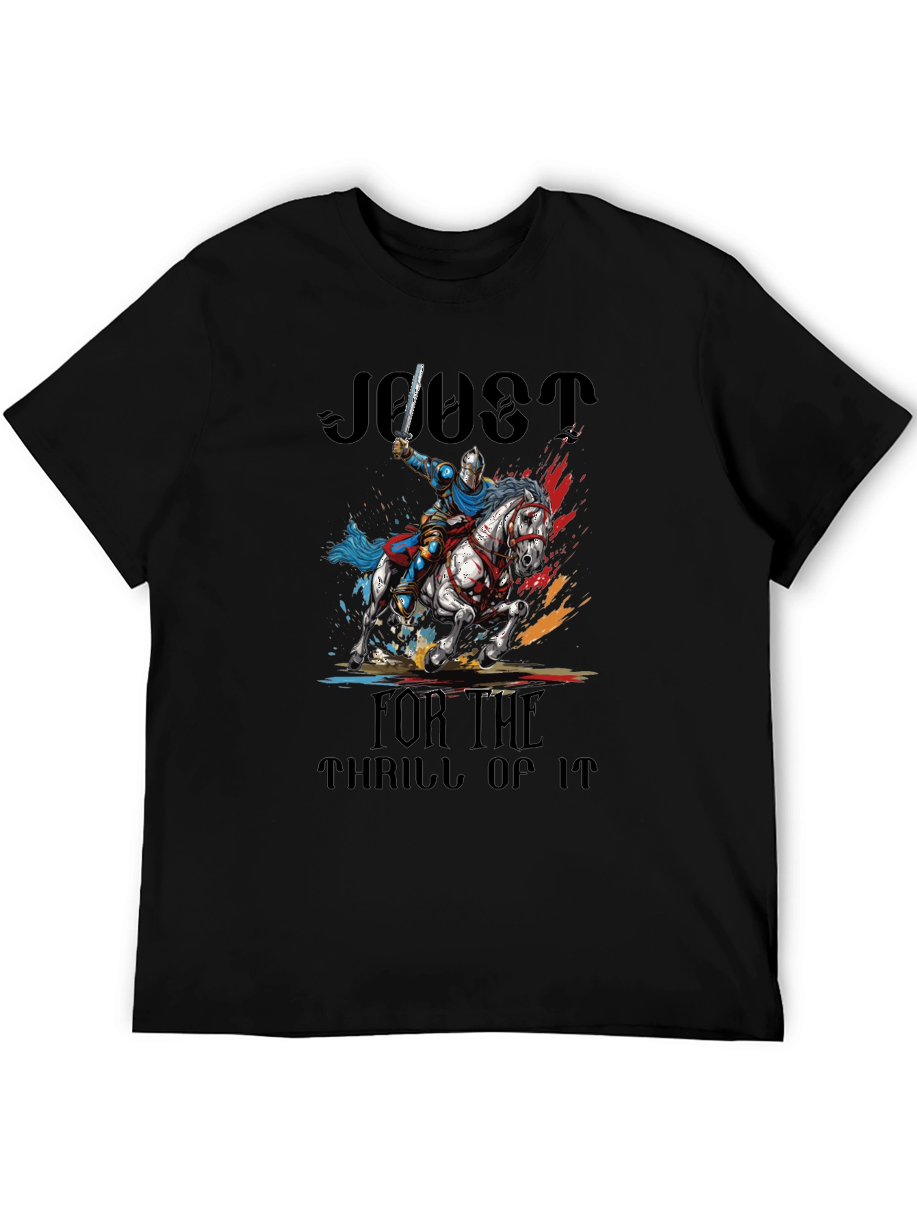 Knight Jousting T-Shirt - For the Thrill of It!