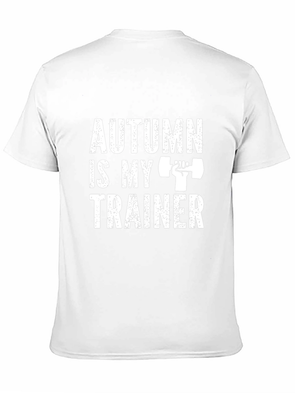 Autumn is My Trainer Black Graphic T-Shirt