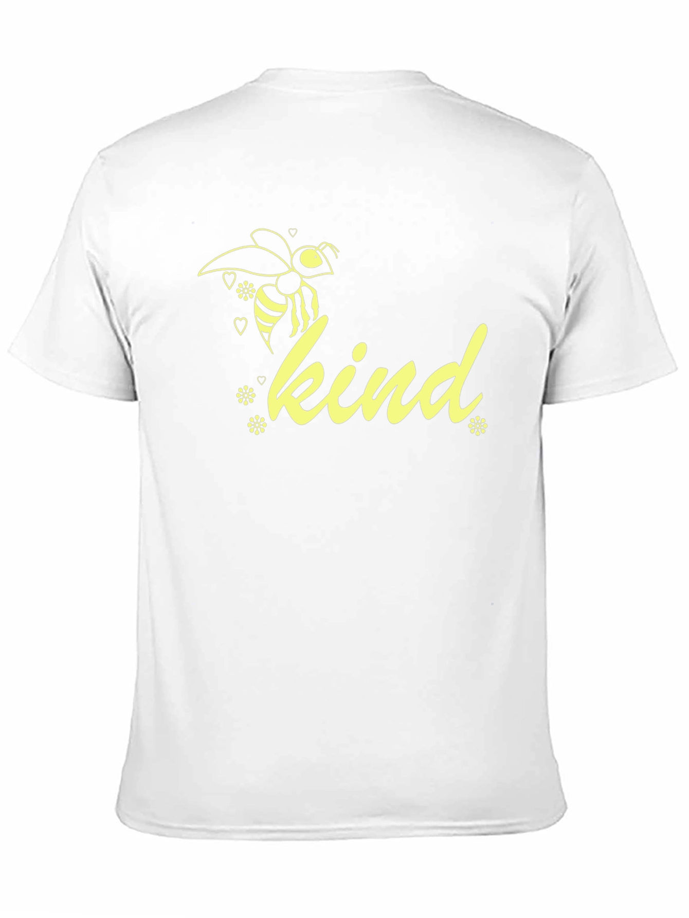 Bee Kind Graphic Tee - Unisex Black Cotton T-Shirt