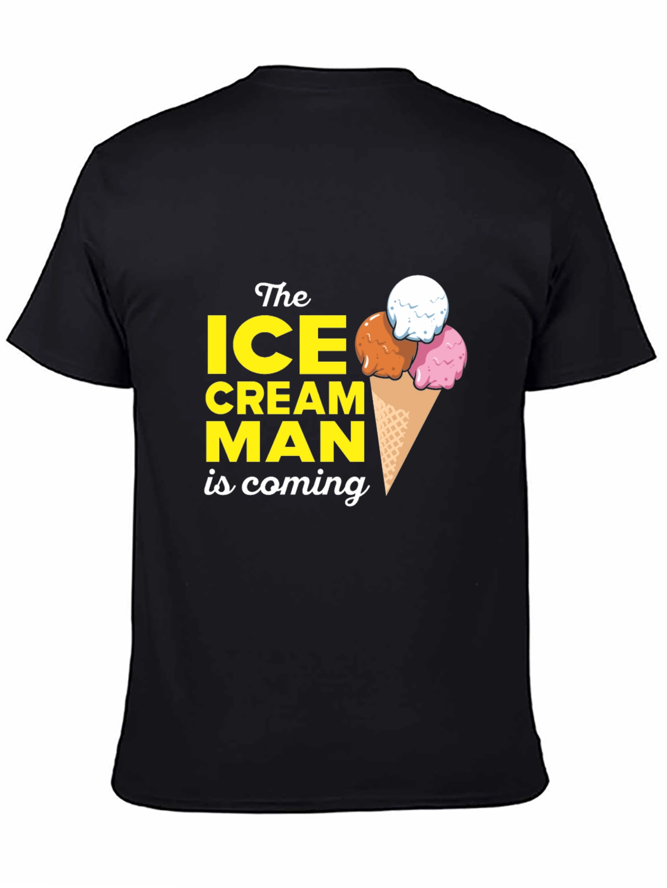 Ice Cream Man T-Shirt - Cool Graphic Tee