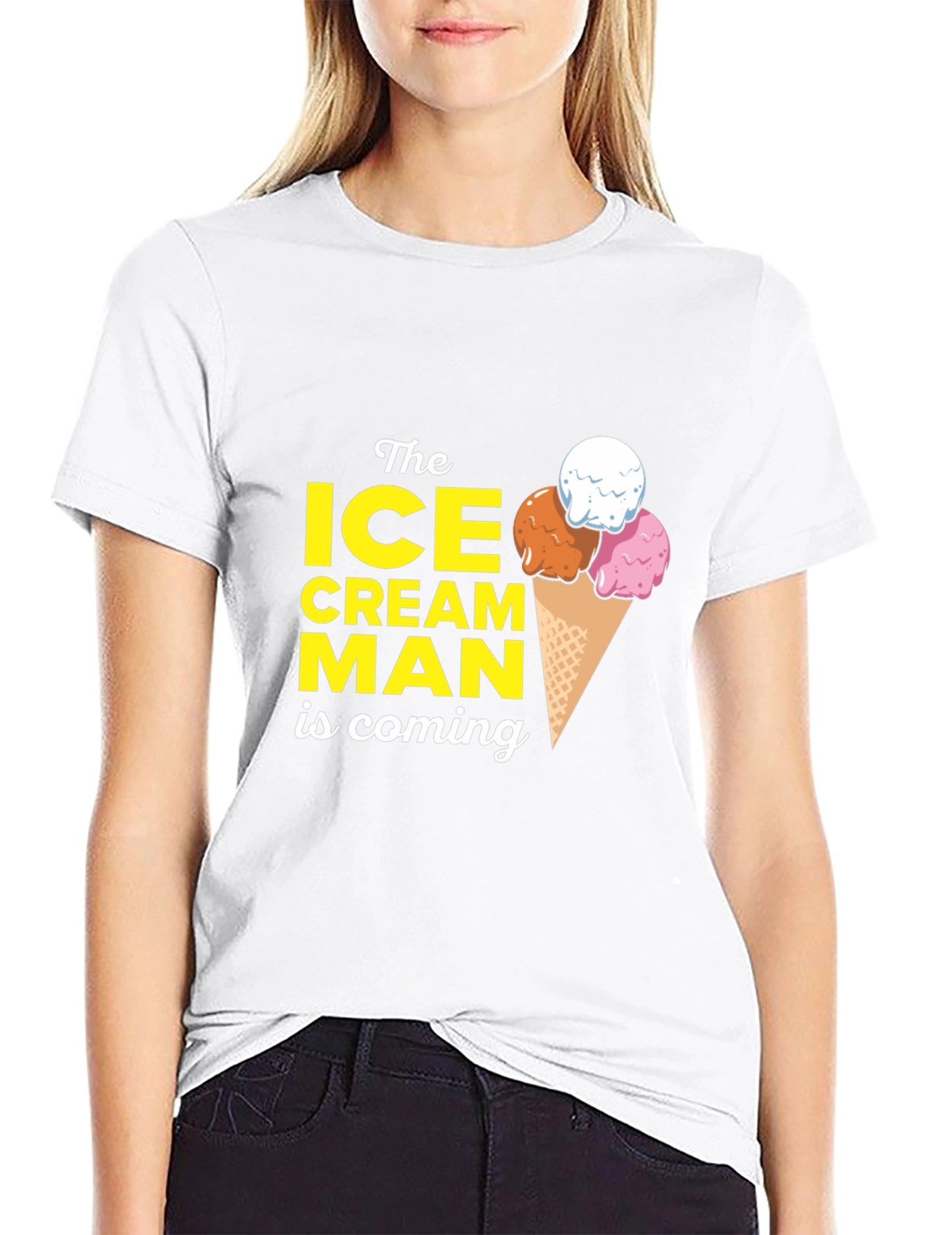Ice Cream Man T-Shirt - Cool Graphic Tee