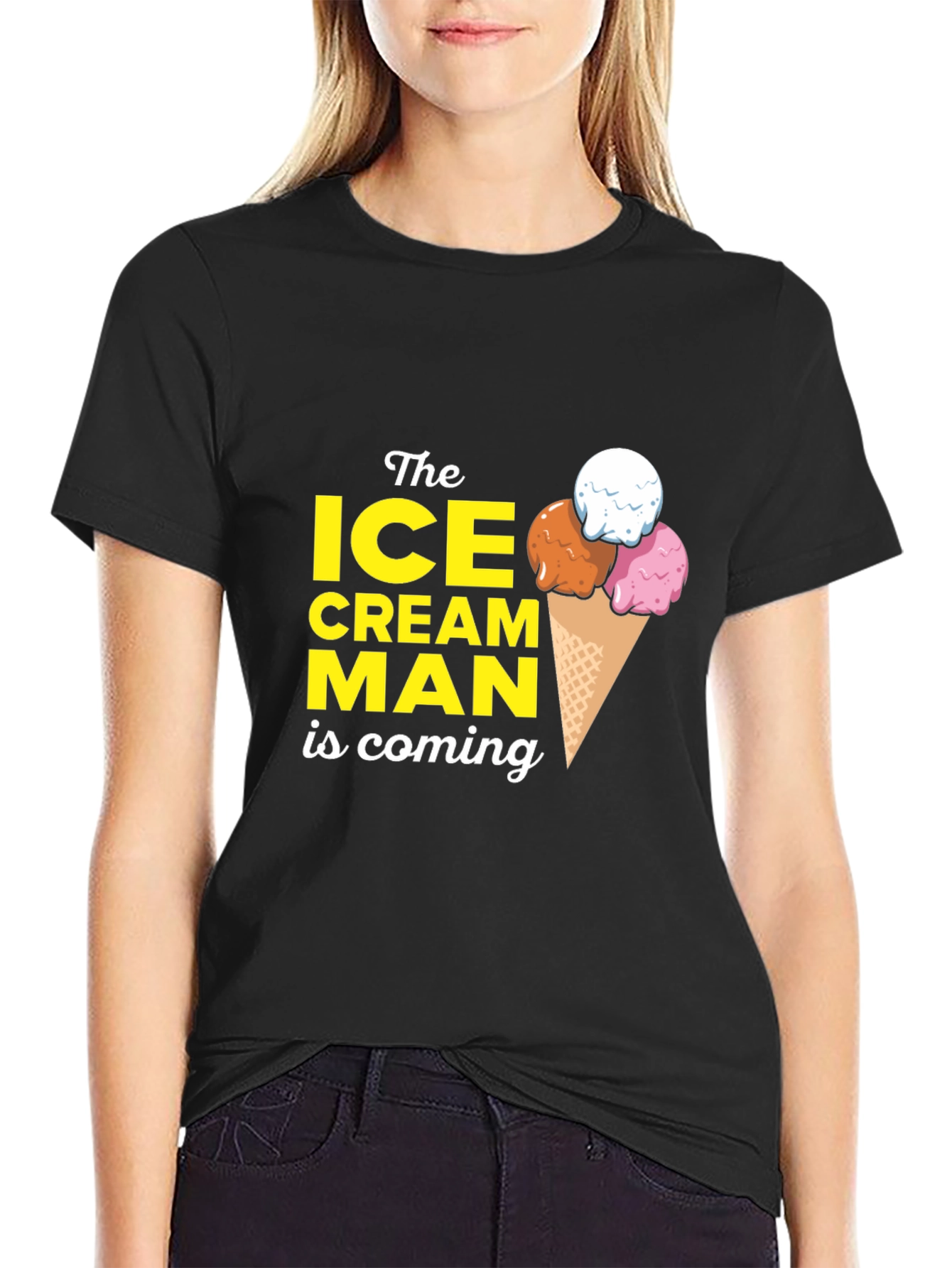 Ice Cream Man T-Shirt - Cool Graphic Tee