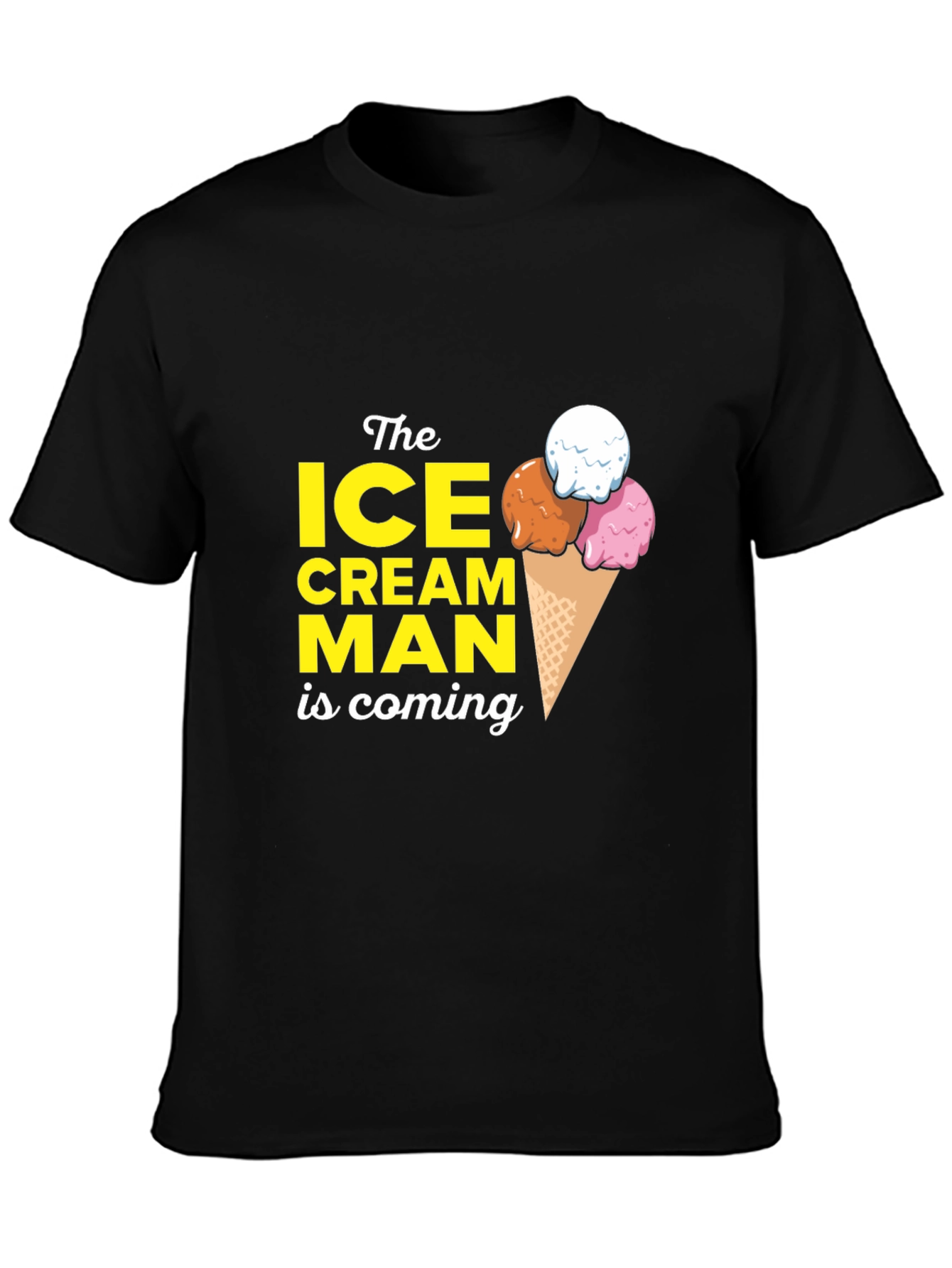 Ice Cream Man T-Shirt - Cool Graphic Tee