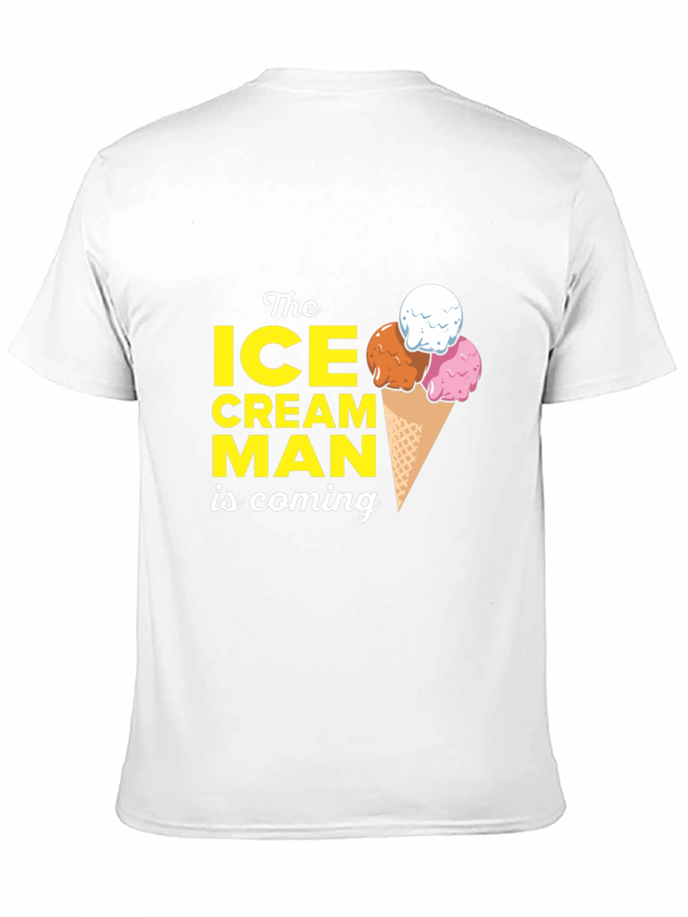 Ice Cream Man T-Shirt - Cool Graphic Tee