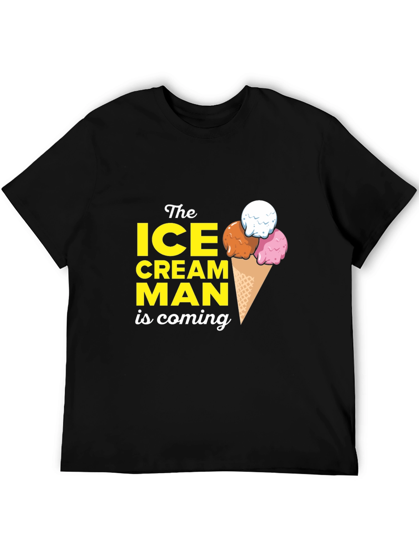 Ice Cream Man T-Shirt - Cool Graphic Tee