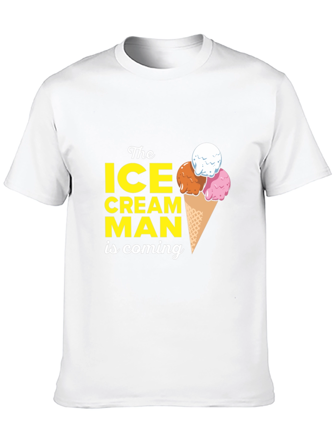 Ice Cream Man T-Shirt - Cool Graphic Tee