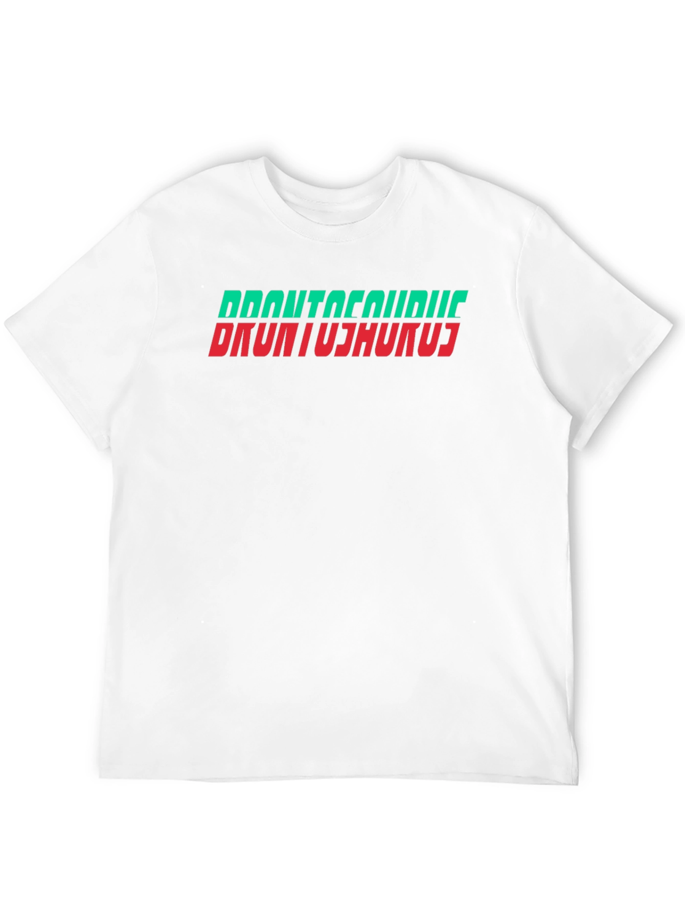Brontosaurus Graphic Tee - Retro Dinosaur T-Shirt