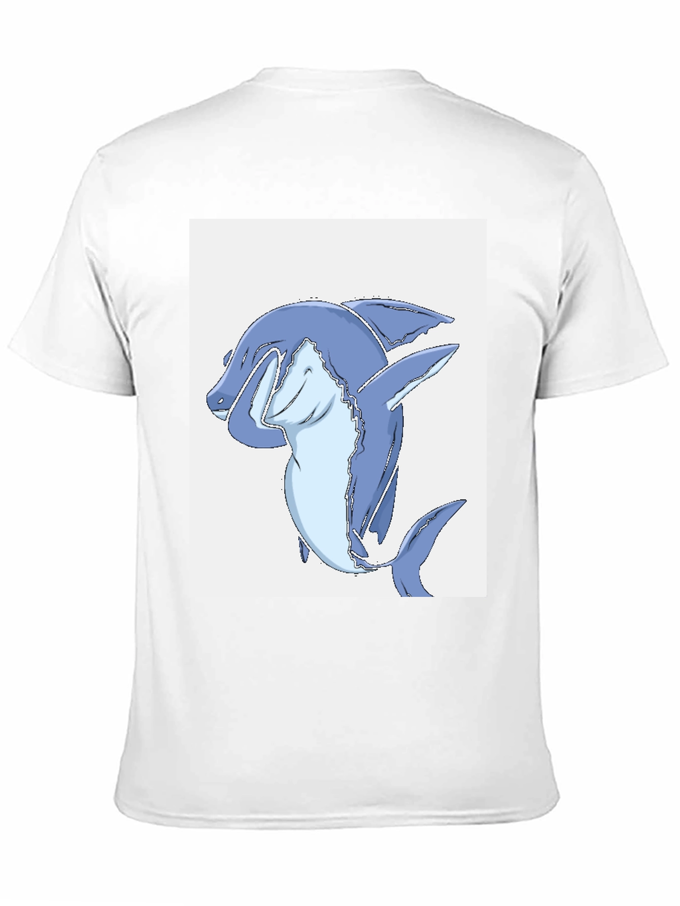 Dabbing Shark Black T-Shirt