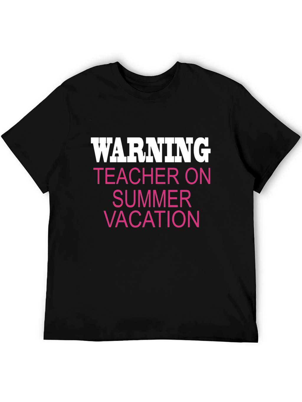 Warning Teacher on Summer Vacation Tee