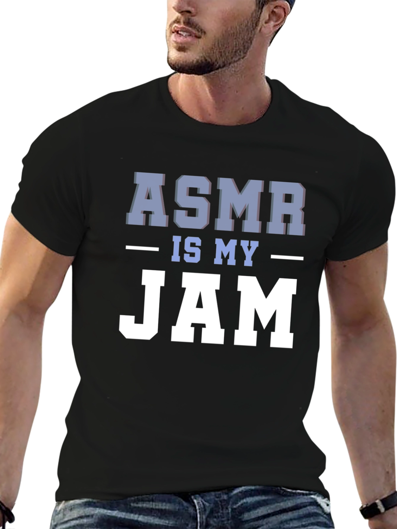 ASMR Is My Jam Graphic Tee - Relaxing Sound Fan T-Shirt