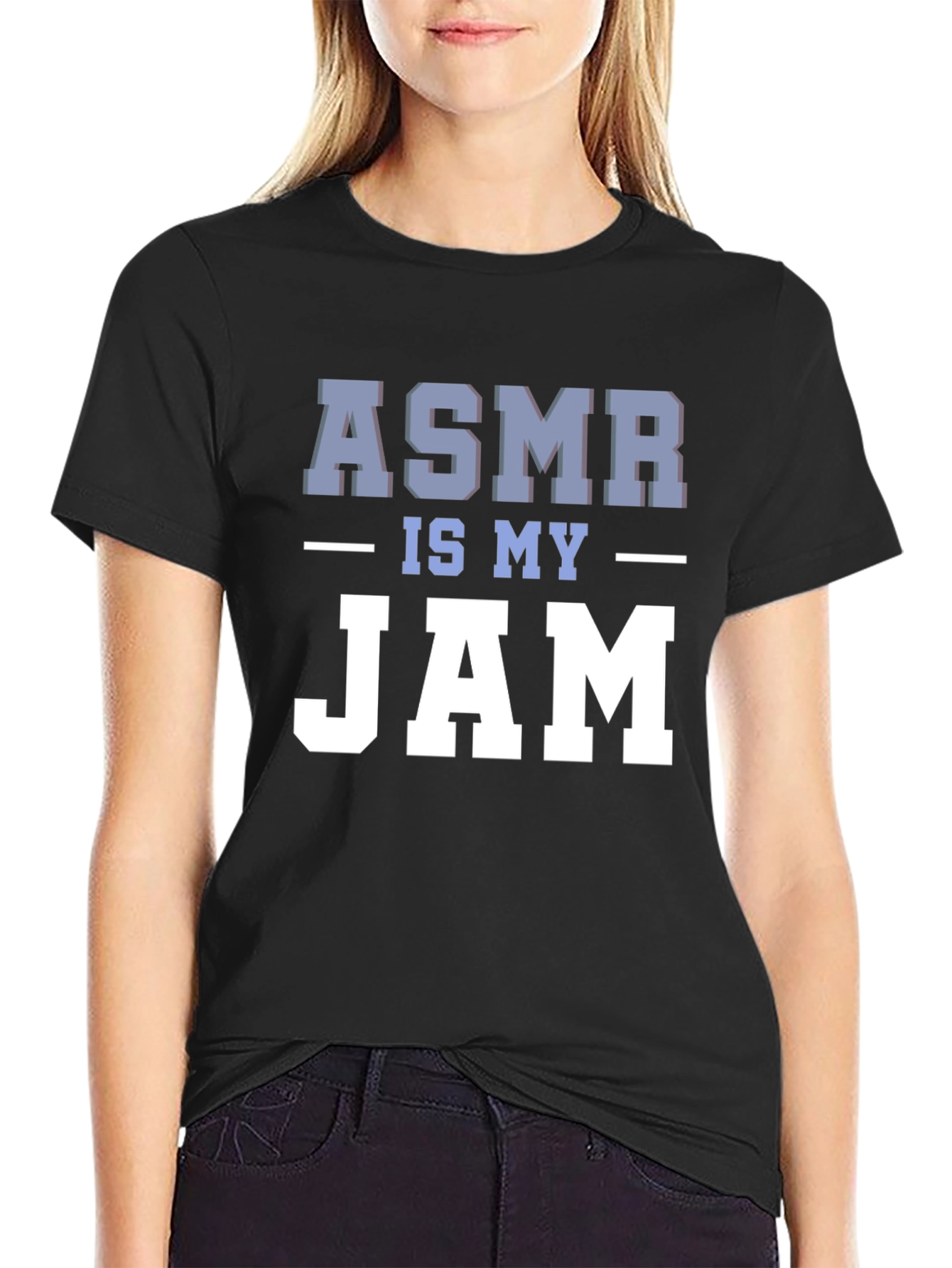 ASMR Is My Jam Graphic Tee - Relaxing Sound Fan T-Shirt
