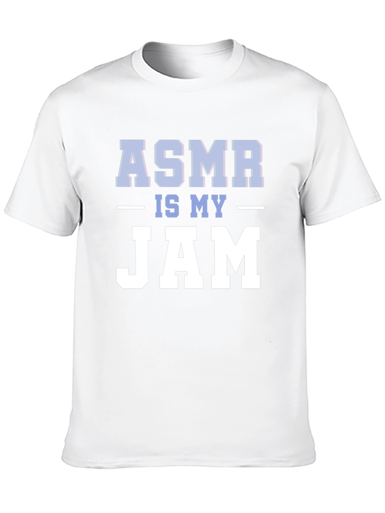 ASMR Is My Jam Graphic Tee - Relaxing Sound Fan T-Shirt
