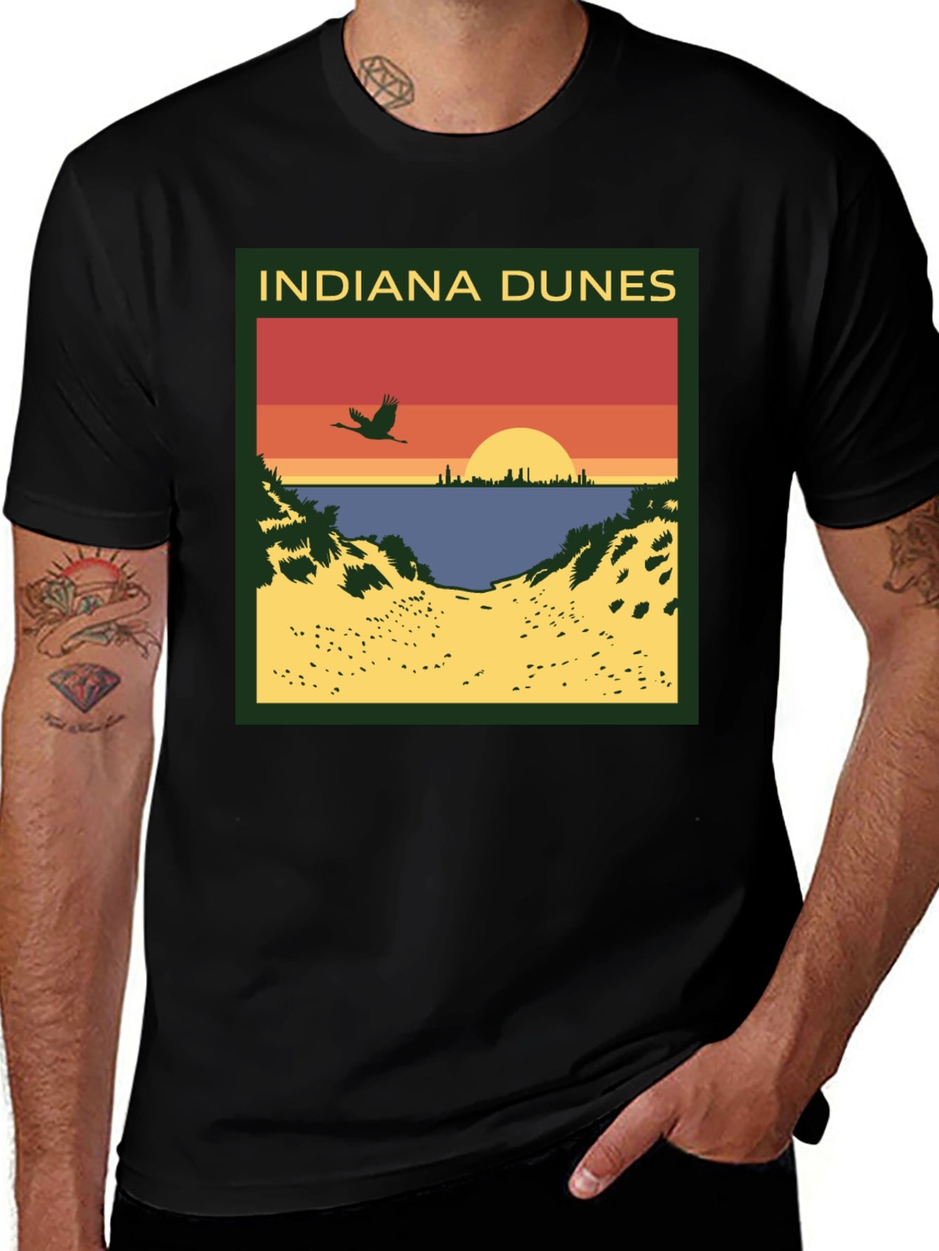 Indiana Dunes Graphic T-Shirt