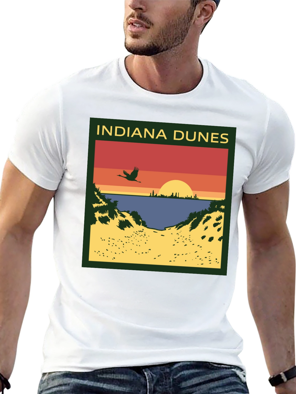 Indiana Dunes Graphic T-Shirt