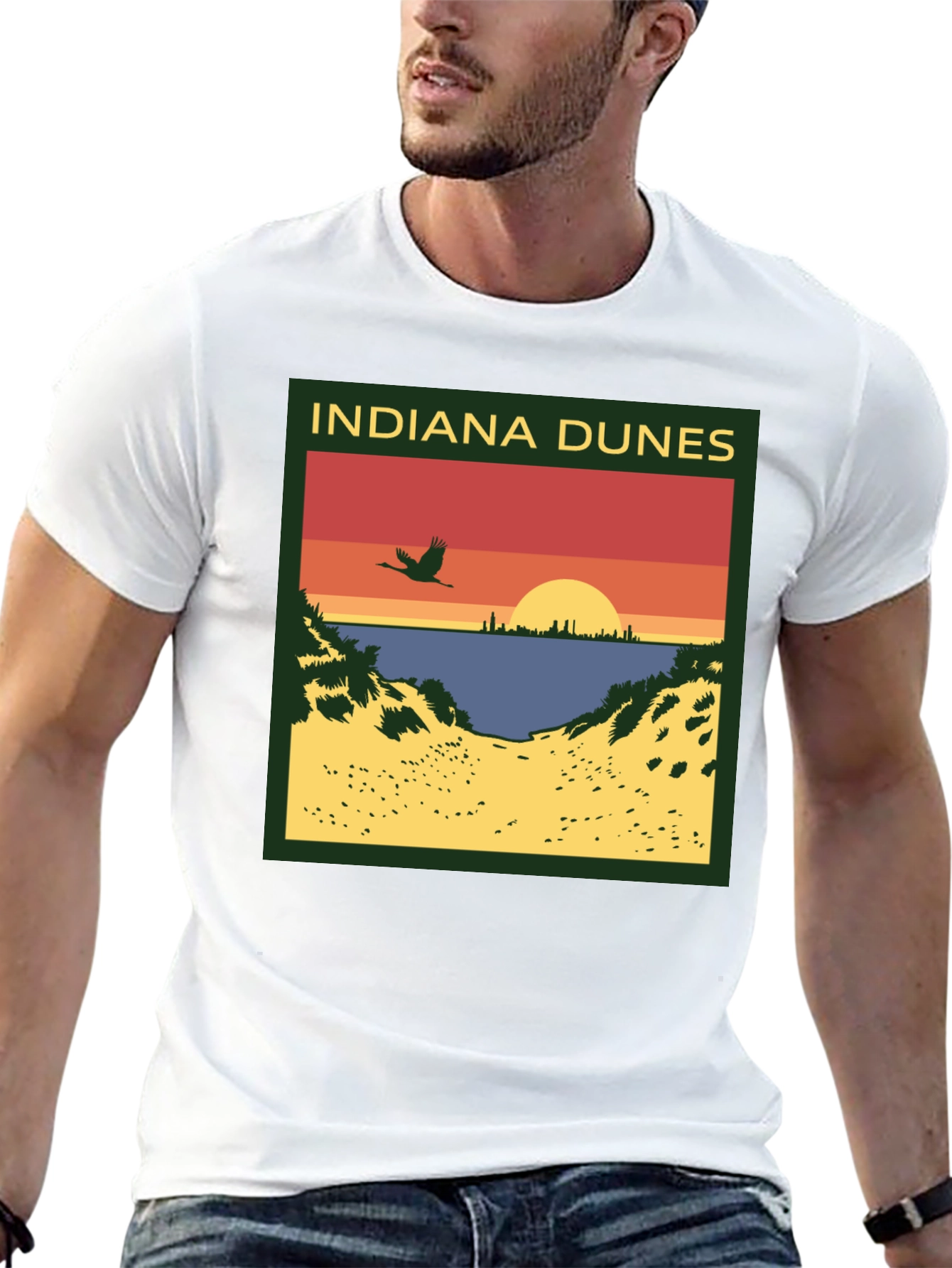 Indiana Dunes Graphic T-Shirt
