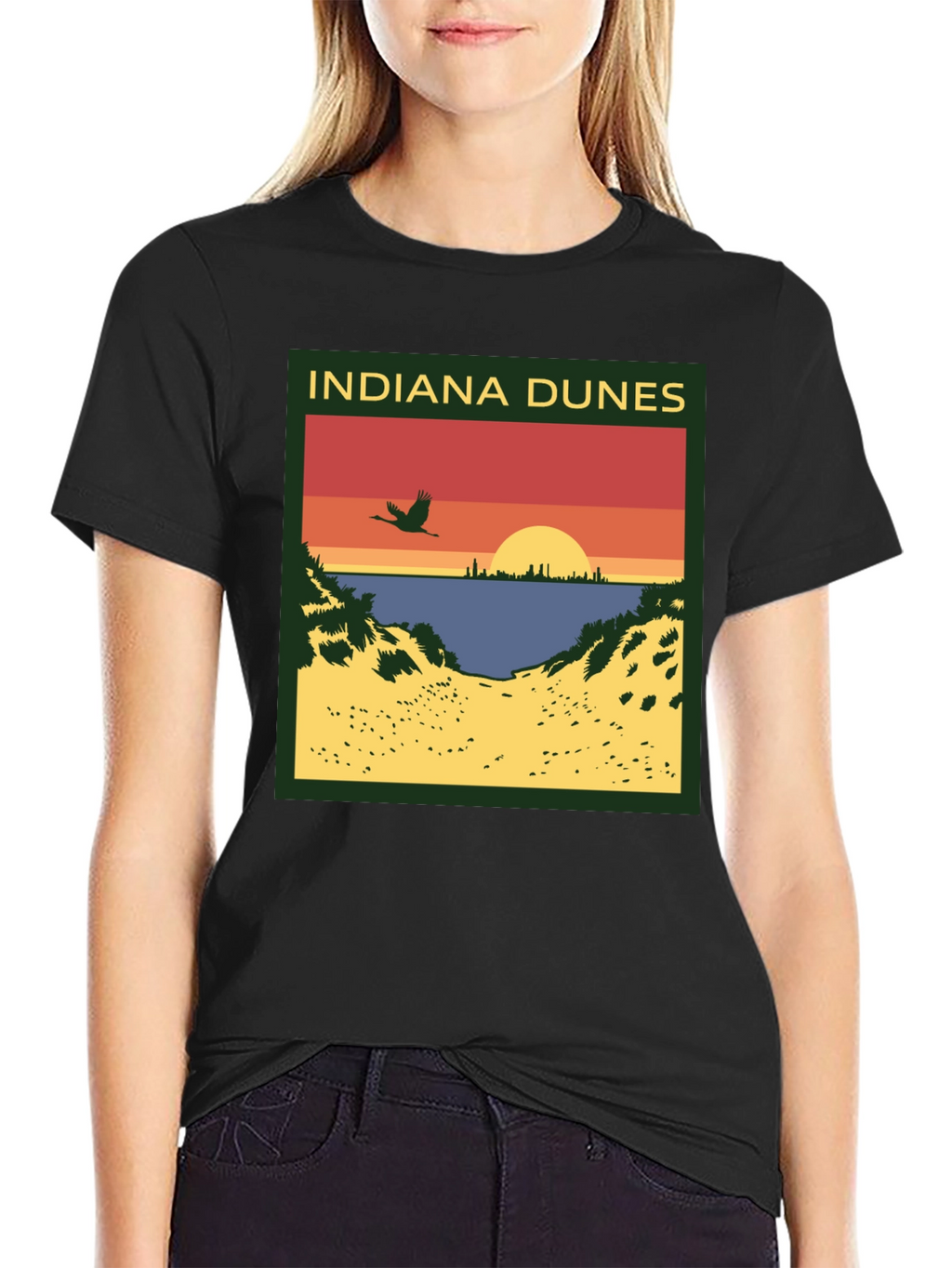 Indiana Dunes Graphic T-Shirt