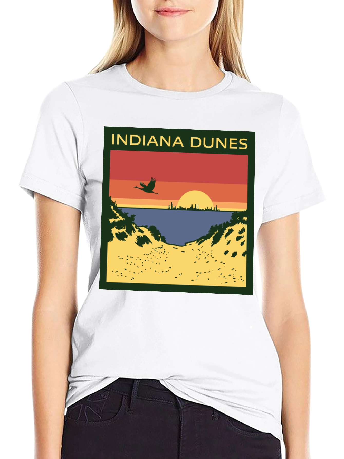 Indiana Dunes Graphic T-Shirt