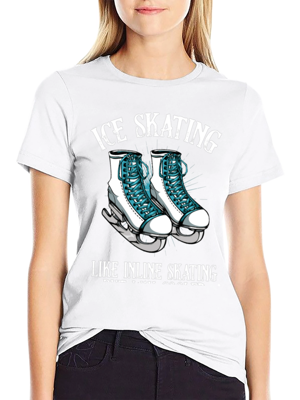 Ice Skating T-Shirt - Cool Skates Tee