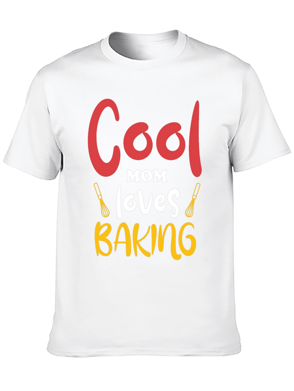 Cool Mom Baking Graphic T-Shirt