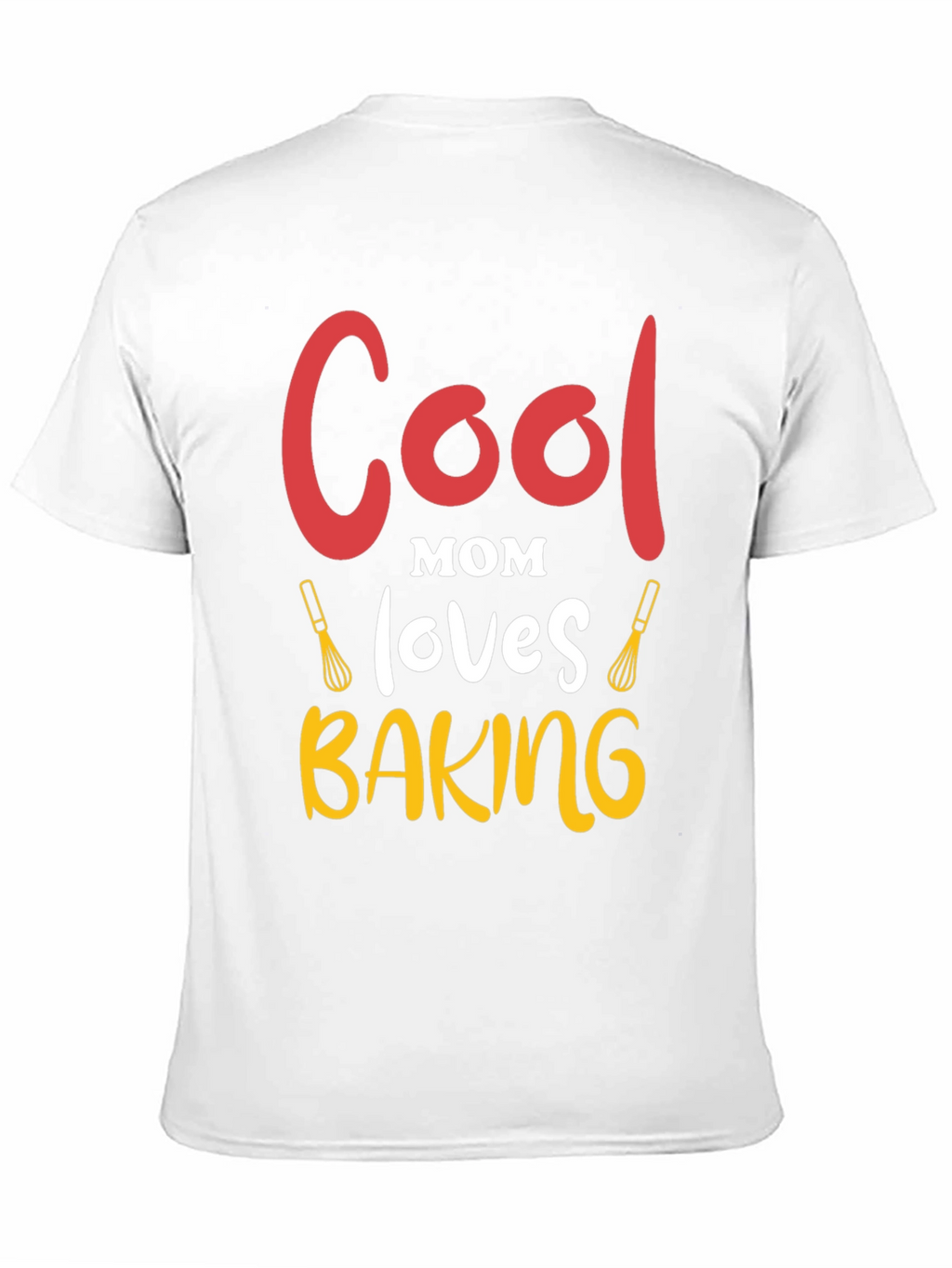 Cool Mom Baking Graphic T-Shirt