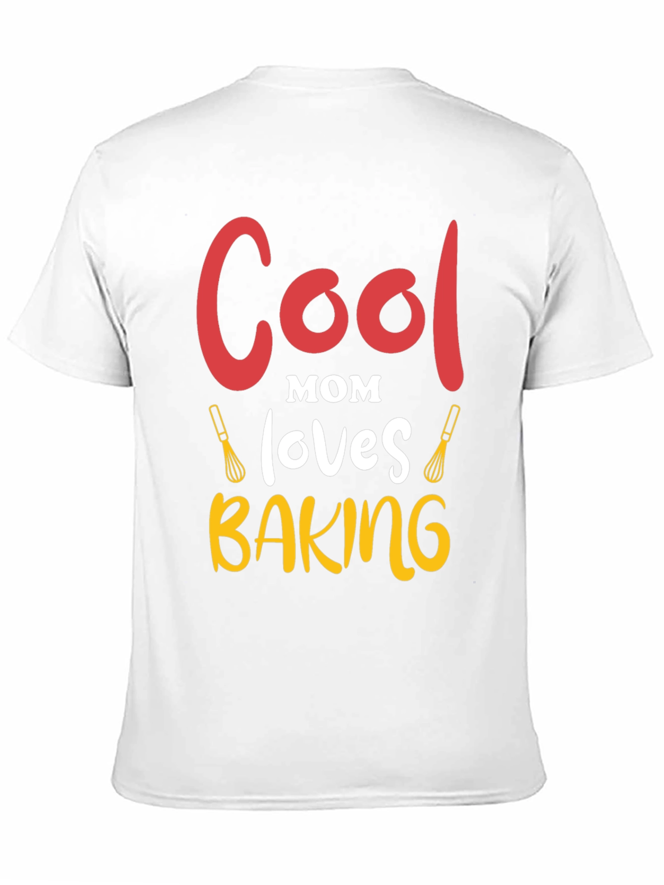 Cool Mom Baking Graphic T-Shirt