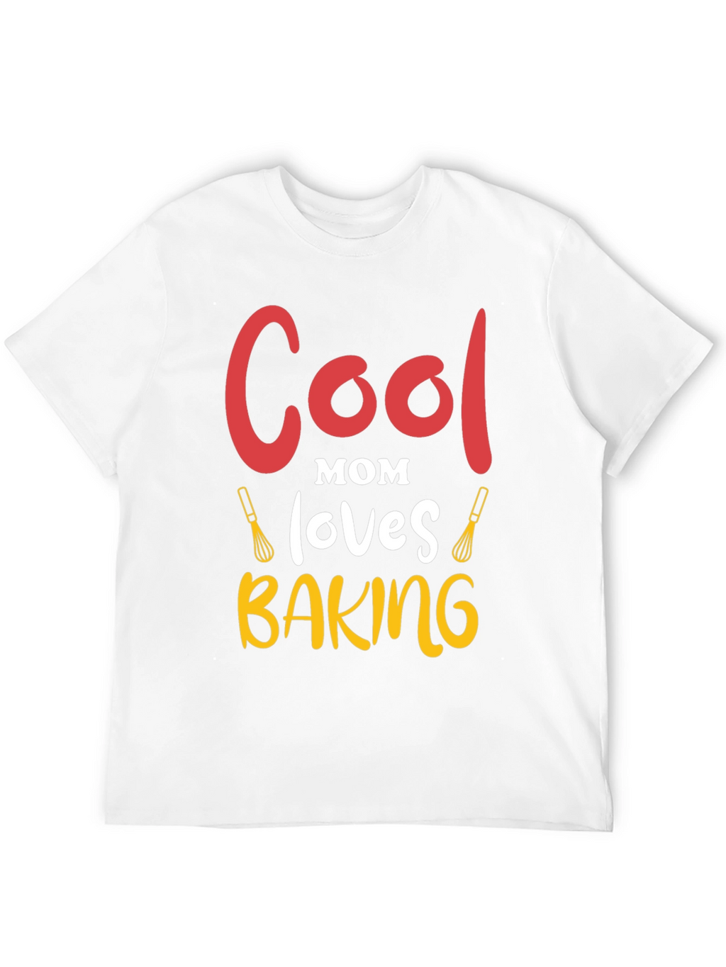 Cool Mom Baking Graphic T-Shirt